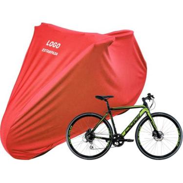 Imagem de Capa Bike Para Proteção Oggi E-bike Lite Tour E-500 Urbana - Mz, Verme