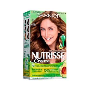 Imagem de Coloração Nutrisse Chocolate 67 Louro Escuro Dourado Garnier