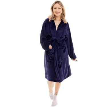 Imagem de ROUPAO FEMININO ADULTO FLEECE LISO-Feminino
