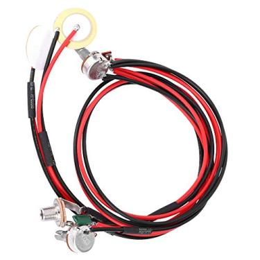Imagem de Captador Piezo de Guitarra e Ukulele de 6,35 Mm Com Controle de Volume e Tom Adequado para Guitarras Folk Bandolim Banjo