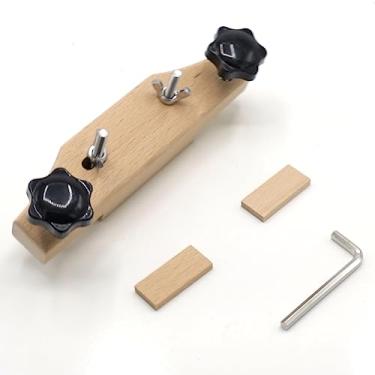Imagem de Cheerock Braçadeira universal para ponte de guitarra acústica, ferramentas Luthier de reparo de ponte de guitarra de bordo premium, ideal para guitarras acústicas clássicas, ukuleles, bandolim e