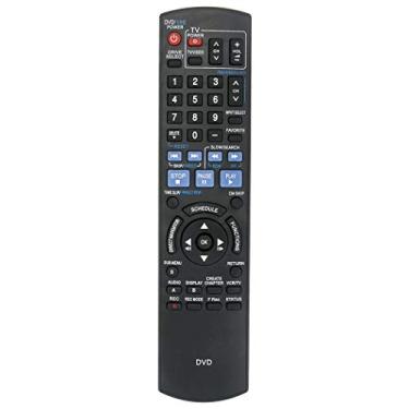 Imagem de AIDITIYMI Substituição de controle remoto N2QAYB000197 para gravador de DVD Panasonic DMR-EZ48V DMR-EZ48VK DMR-EZ48 DMR-EZ485 DMR-EZ485V DMR-EZ485VK n2qayb000197