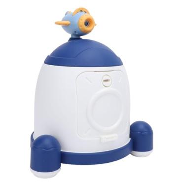 Imagem de Cofrinho Infantil, Cofrinho de Projeção Infantil, Adesivos Diy, Desbloqueio de Chave, Cofrinho Eletrônico Educacional para Meninos e Meninas (Azul)