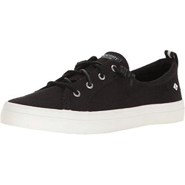 Imagem de Sperry Tênis feminino Crest Vibe Core, Preto, 9.5 Wide