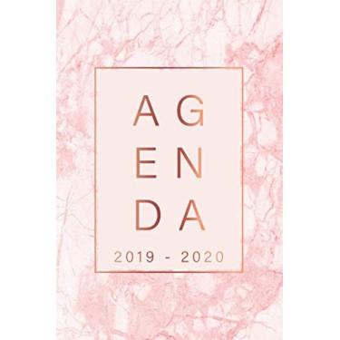 Imagem de Agenda 2019-2020: Dal 19 novembre al 20 dicembre - 1 settimana in un colpo d'occhio - DIN A5 Pianificatore mensile con lista di controllo e nota ... Marmo Pietra Rosa Rosa Rosegold Donna Ragazza