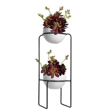 Imagem de 12 suculentas aparências real 25cm plantas artificiais sem vasos para 