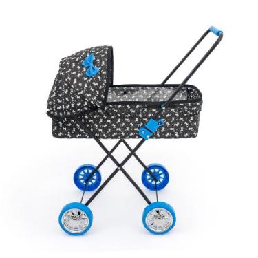 Imagem de Carrinho de Boneca Veneza 79cm Alt Bebe Reborn - SAG TOYS, Gatinho azu