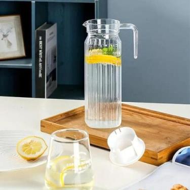 Imagem de Jarra de Vidro Mesa Com Tampa - 1L - Em casa Tem Glass, Jarra Canadá