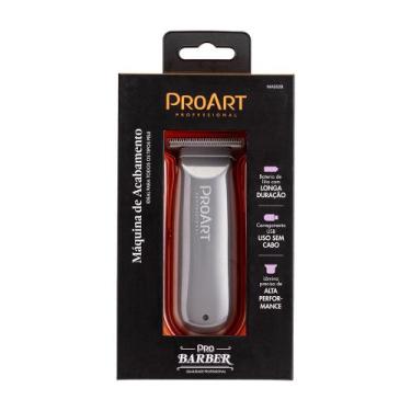 Imagem de Máquina De Acabamento Profissional Mini Cinza Proart Bivolt , Bivolt