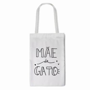 Imagem de Ecobag Branca Personalizada Pequena Com Alça 20x30cm - I Love Be Nerd