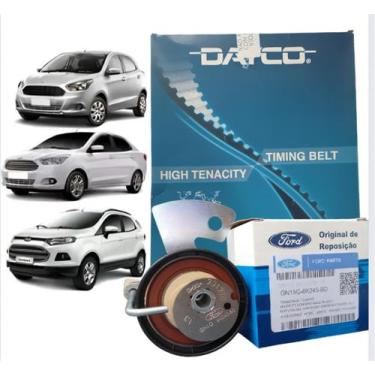 Imagem de Kit Correia Dentada + Tensor Original Ford Ka Ecosport 1.5 12v 3cc Dra