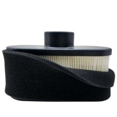 Imagem de Filtro de ar de substituição para Kawasaki FR651V FR730V FR691V 11013-0752 11013-0726 limpador de ar de trator de cortador de grama com pré-filtro compatível com motor de cortador de grama Gravely Stens John Deere Ariens BobCat