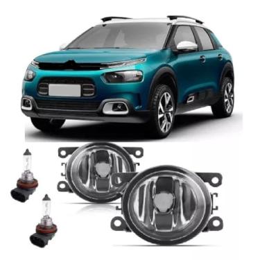 Imagem de Par Farol De Milha C4 Cactus 2019 2020 2021 2022 + Lâmpada