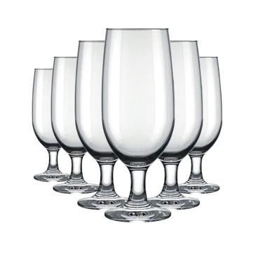 Imagem de Taça para Cerveja Floripa Vidro 300ml 6 Unidades - Nadir 7732