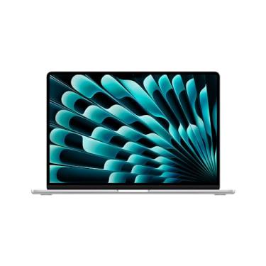 Imagem de Apple 2024 MacBook Air (de 15 polegadas, Processador M3 da Apple com CPU 8‑core e GPU 10‑core, 16GB Memória unificada, 256 GB) - Prateado