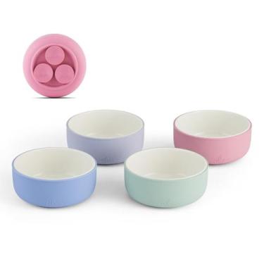 Imagem de Taças de Porcelana Elk and Friends Kids com Ventosa de Silicone