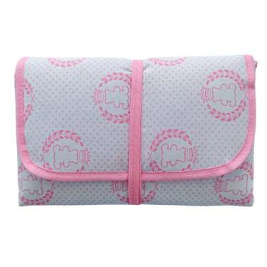 Imagem de Trocador Fraldas Portatil Bolsa Comoda Impermeável Enxoval Menino Menina (Ursa Coroa)