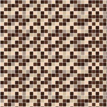 Imagem de Papel De Parede Pastilhas Marrom E Bege - 3,00x0,50m - Dekal Impressão