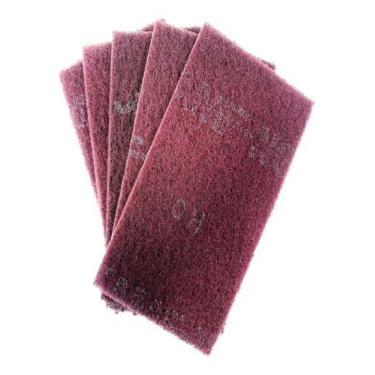 Imagem de Kit 5 Folhas De Limpeza Scotchbrite Média 134mmx240mm - 3M