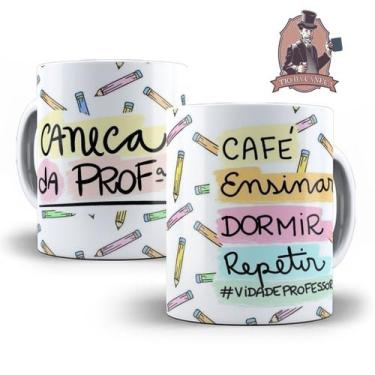 Imagem de Caneca Dia dos Professores Porcelana Personalizada 5 - Tio da Caneca