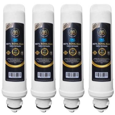Imagem de Kit 4 Refil Compatível Filtro Pe11x Pe11b Pe14 A/b - Royal B&B