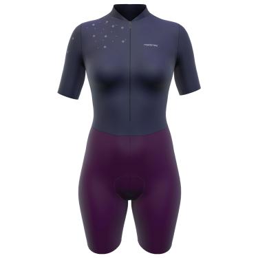 Imagem de Macaquinho Ciclismo Feminino Marcio May Moove Malbec