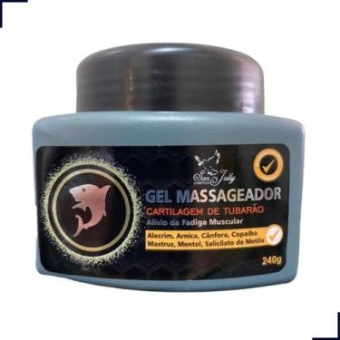 Imagem de Gel Massageador San Jully Cartilagem de Tubarão Pote 240g