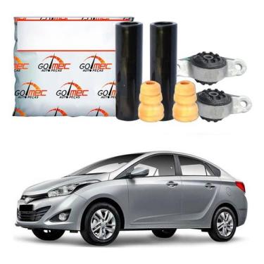 Imagem de Kit Batente Amortecedor Traseiro Hb20s 1.0 1.6 2012 A 2015 - Go Mec