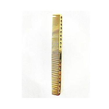 Imagem de Pente de Corte De Aço inoxidável Metal  - Hairdo, dourado
