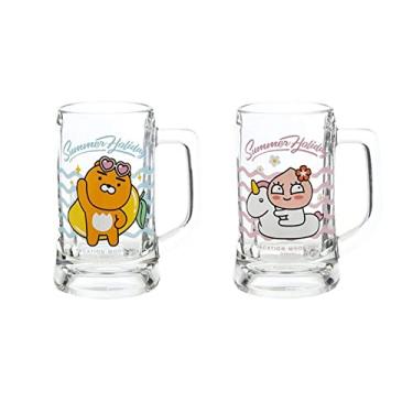 Imagem de Kakao Ryan Apeach Beer Soju vidro alça verão feriado 2p