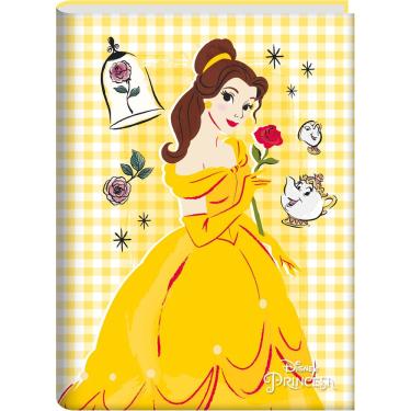 Imagem de Caderno brochura princesas amarelo school basics