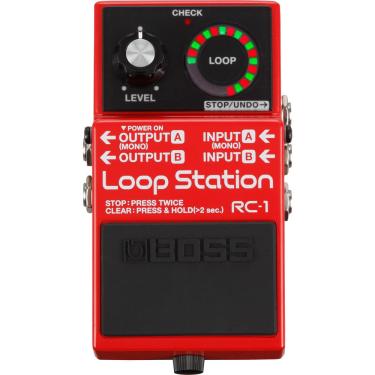 Imagem de Pedal Guitarra Boss Loop Station rc 1 - Vermelho