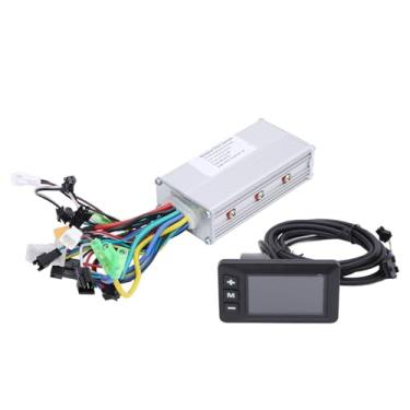 Imagem de Kit de Controlador de Bicicleta Elétrica, 36V 48V 60V 500W 28A MODO SINO 3 5530 Controlador Sem Escova G51 Painel de Controle de Exibição LCD para Modificação de Bicicleta Elétrica