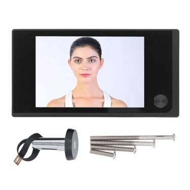 Imagem de Câmara Digital de 3,5 Polegadas Vídeo Visualizador de Porta LCD Tela Colorida 1MP 120 ° O Olho de Largura Campainha de Olho de Olho de Largura para Segurança Doméstica