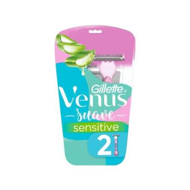 Imagem de Aparelho de Depilação Gillette Venus Suave Sensitive 2 Unidades