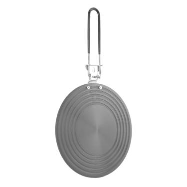 Imagem de Placa de Condução de Calor, Condução do Fogão a Gás Anti Queimação Indução de Cozimento a para Placas Quentes Preto Calcular Calça de Indução de Indução Isolador de Panela e Gelo (24cm)