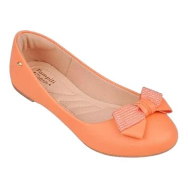 Imagem de SAPATILHA INFANTIL PAMPILI SUPER FOFURA CORAL 295334 Cor:Laranja;Tamanho:29