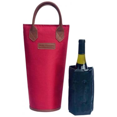 Imagem de Bolsa Térmica Para Transporte de Vinhos Noble Provisions até 1 Garrafa, Vermelho