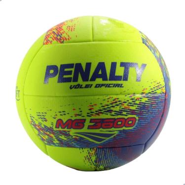 Imagem de Bola Vôlei Penalty Mg 3600 Verde Amarelo e Laranja