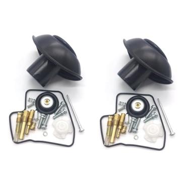 Imagem de Kit de reparo de carburador conjunto de peças de reconstrução de junta de válvula de diafragma para Steed 600 Shadow VLX600 1988-1998 VLX 600 VT600 C