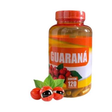 Imagem de Guaraná Suplemento energia vigor 120 cápsulas - Essencia natural