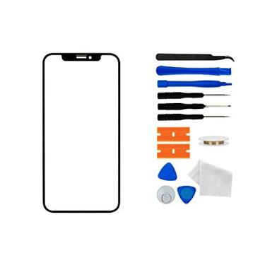 Imagem de Melhor tampa traseira de vidro de substituição de porta de invólucro, com adesivo de moldura de câmera instalada com lente para Galaxy Note10+ Plus todos os modelos, Aura Glow