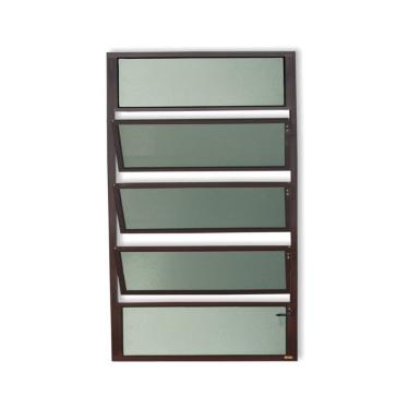 Imagem de Basculante Plus Vidro Boreal 100cm X 40cm Brimak Corten