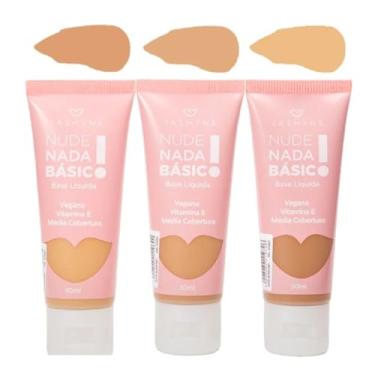 Imagem de Base Lí­quida Matte Nude Nda Básico JAMYNE CORES CLARAS - 2