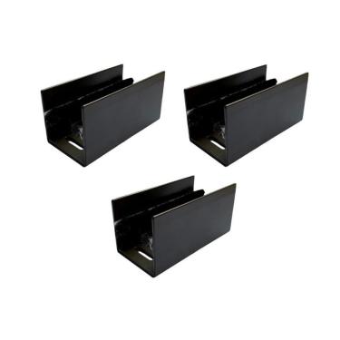 Imagem de Pino Guia Porta De Correr (3Un) Marrom