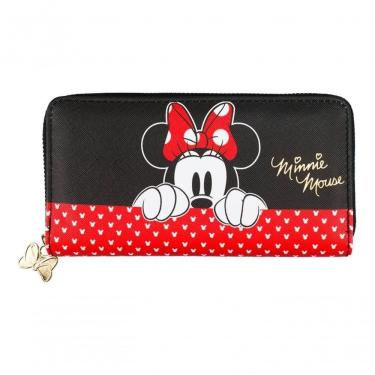 Imagem de Carteira Feminina Retangular Cores Minnie Mouse Disney