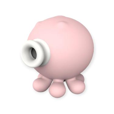 Imagem de Massageador De Clitóris Recarregável Com 9 Intensidades De Sucção Octopi - S-hande - Rosa