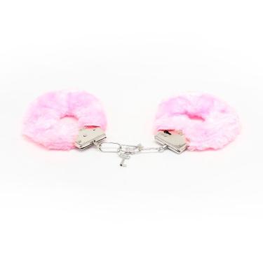Imagem de Tornozeleira Em Metal Com Pelúcia Rosa Coleção Lovetoys Rosa
