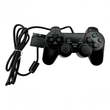 Imagem de Controle Para Playstation 2 Dualshock Com Fio Ps4
