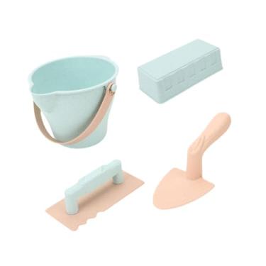 Imagem de YIJU Conjunto de 4 Brinquedos de Praia, Balde de Praia E Pá para Meninos E Meninas, Presentes para Adultos